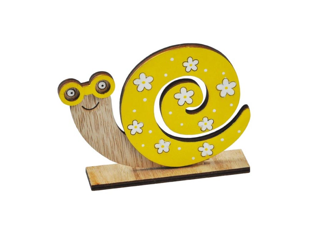 Csiga, sárga héj 12,5cm