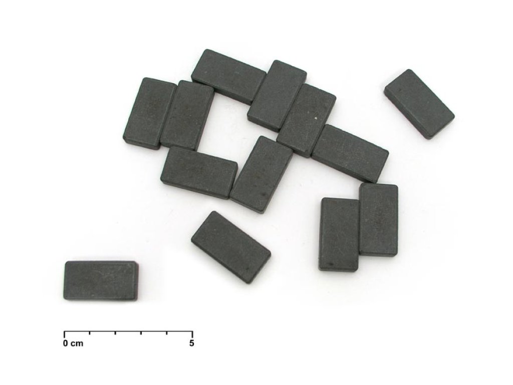 Mágnes szögletes 15x28mm, zacskóban
